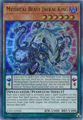 Mythical Beast Jackal King [1st Edition] EXFO-EN026 YuGiOh Extreme Force Prices