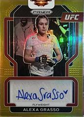 Alexa Grasso [Gold] #SG-AGS Ufc Cards 2022 Panini Prizm UFC Signatures Prices