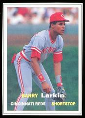 Barry Larkin #46 Baseball Cards 1990 Baseball Cards Magazine Repli Cards Prices