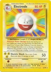 Electrode #21 Pokemon Base Set Prices