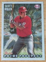 Scott Rolen [Foil] Baseball Cards 1995 Bowman Prices