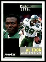 Al Toon #346 Football Cards 1991 Pinnacle Prices