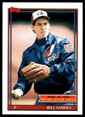 Bill Sampen Baseball Cards 1991 Topps '90 M.L. Debut Prices