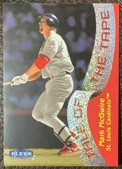 Mark McGwire Baseball Cards 1998 Fleer Tradition Prices