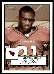 Antrel Rolle #173 Football Cards 2006 Topps Heritage Prices