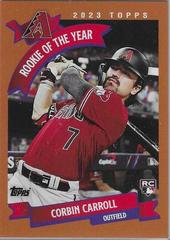 Corbin Carroll Baseball Cards 2023 Topps Throwback Thursday Prices