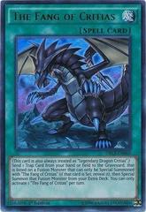 The Fang of Critias DRL3-EN060 YuGiOh Dragons of Legend Unleashed Prices