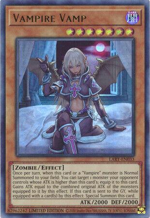 Vampire Vamp LART-EN033 YuGiOh Lost Art Promo