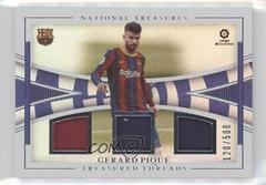 Gerard Pique Soccer Cards 2020 Panini Chronicles Treasured Threads Prices