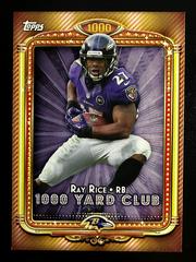 Ray Rice #24 Football Cards 2013 Topps 1000 Yard Club Prices