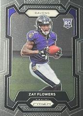 Zay Flowers #307 Football Cards 2023 Panini Prizm Prices
