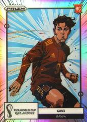 Gavi #19 Soccer Cards 2022 Panini Prizm World Cup Manga Prices