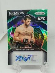 Forrest Griffin [Green] Ufc Cards 2021 Panini Prizm UFC Octagon Signatures Prices