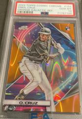 Oneil Cruz [Orange Galactic] #154 Baseball Cards 2022 Topps Cosmic Chrome Prices