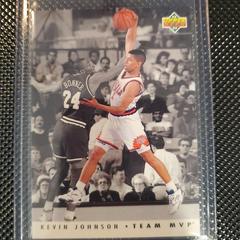Kevin Johnson Basketball Cards 1992 Upper Deck Team MVP's Prices