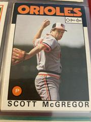 Scott McGregor #110 Baseball Cards 1986 O Pee Chee Prices