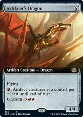 Artificer's Dragon [Extended Art] #376 Magic Brother's War Prices