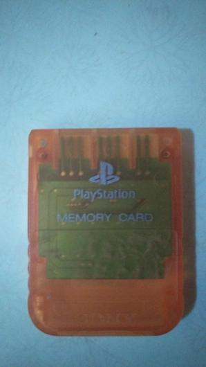 PS1 Memory Card [Clear Red] Cover Art