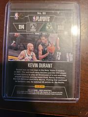Durant Back | Kevin durant Basketball Cards 2021 Panini Hoops Road to the Finals
