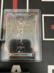 James Harden [Orange] Basketball Cards 2018 Panini Obsidian Prices