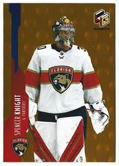 Spencer Knight [Gold] #HG-12 Hockey Cards 2021 Upper Deck HoloGrFx Rookies Prices