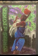 Kevin Garnett #4 Basketball Cards 1996 Fleer Tower of Power Prices