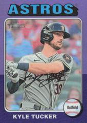 Kyle Tucker [Purple] #304 Baseball Cards 2024 Topps Heritage Chrome Prices