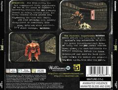 Back Of Case | Final Doom Playstation