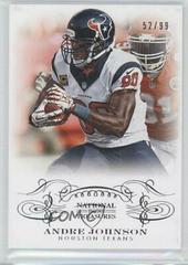 Andre Johnson #41 Football Cards 2013 Panini National Treasures Prices