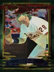 John Kruk #416 Baseball Cards 1994 Topps Traded Finest Inserts Prices