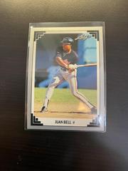 Juan Bell Baseball Cards 1991 Leaf Prices
