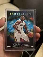 Zion Williamson [Turquoise] Basketball Cards 2021 Panini Origins Prices