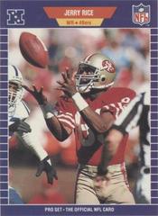 Jerry Rice Football Cards 1989 Pro Set Prices