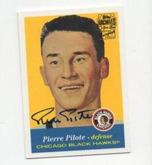 Pierre Pilote [Autograph] #7 Hockey Cards 2001 Topps Archives Prices