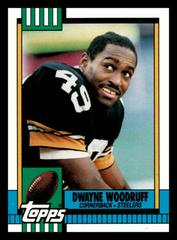Dwayne Woodruff #189 Football Cards 1990 Topps Prices