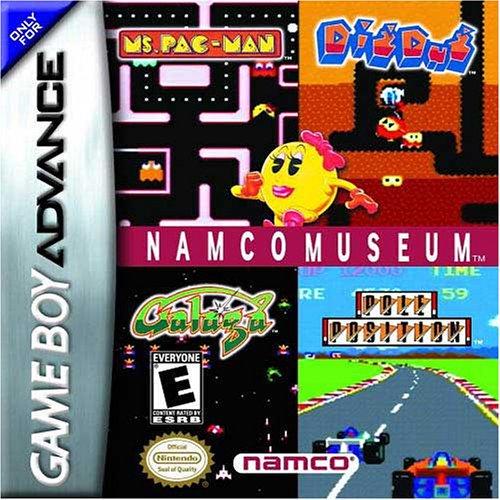 Namco Museum Cover Art