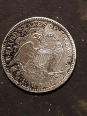 Reveese | 1875 Coins Seated Liberty Quarter