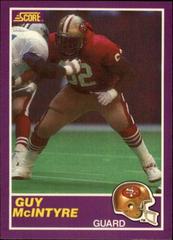 Guy McIntyre #411S Football Cards 1989 Panini Score Supplemental Prices