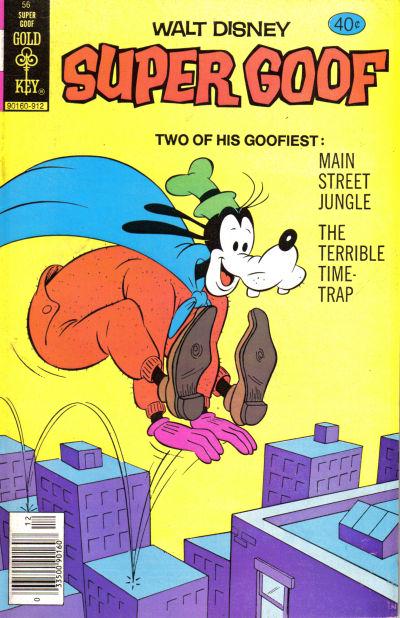 Walt Disney Super Goof #56 (1979) Comic Books Walt Disney Super Goof