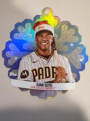 Juan Soto #MLBDC-19 Baseball Cards 2023 Topps Holiday Oversized Die Cut Ornament Prices