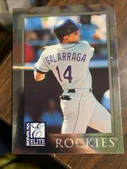 Andres Galarraga #44 Baseball Cards 1997 Panini Donruss Elite Prices