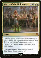 March of the Multitudes #236 Magic Starter Commander Decks Prices