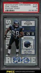Earl Thomas [Playoff Ticket] #135 Football Cards 2010 Playoff Contenders Prices