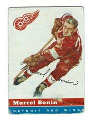 Marcel Bonin #59 Hockey Cards 1954 Topps Prices