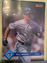 Paul Molitor Baseball Cards 1993 Donruss McDonald's Toronto Blue Jays Great Moments Prices