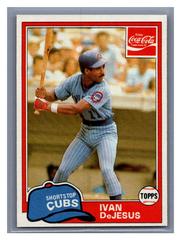 Ivan DeJesus #3 Baseball Cards 1981 Coca Cola Prices