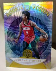 Josh Christopher [Gold] Basketball Cards 2021 Panini Illusions Rookie Vision Prices