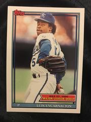 Luis Encarnacion #44 Baseball Cards 1991 Topps '90 M.L. Debut Prices
