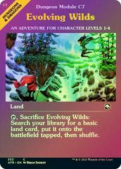 Evolving Wilds [Showcase Foil] Magic Adventures in the Forgotten Realms Prices