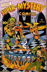 Super-Mystery Comics #2 (1945) Comic Books Super-Mystery Comics Prices